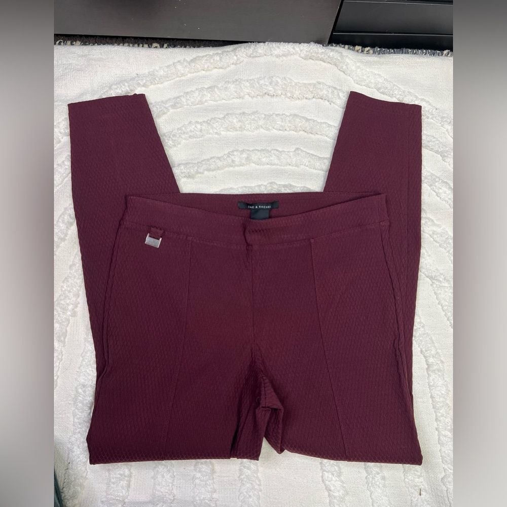 Zac and Rachel wine dress pants size Large - Picture 6 of 6